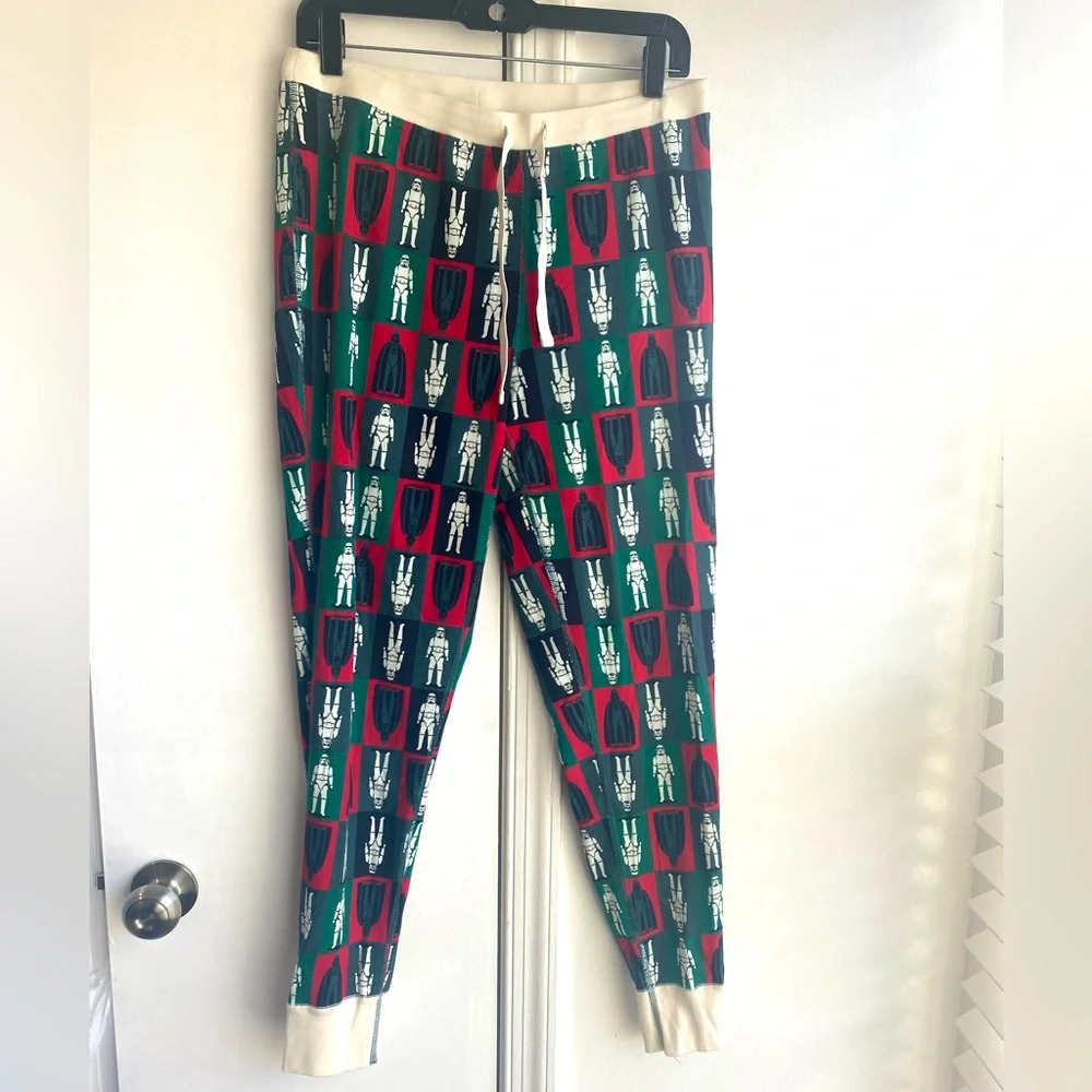 Hanna Andersson Star Wars Galactic Empire Long John Pajama bottom sz Large